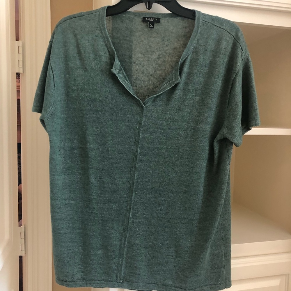 Ann Taylor Linen blouse